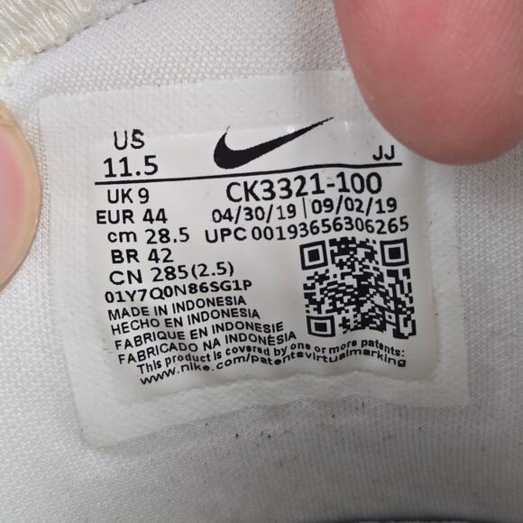 Nike Womens 11.5 Olivia Kim Air Footscape No Cover Zebra Print Casual Sneaker - Picture 12 of 12